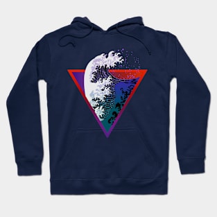 La vague japonaise N°3 Hoodie